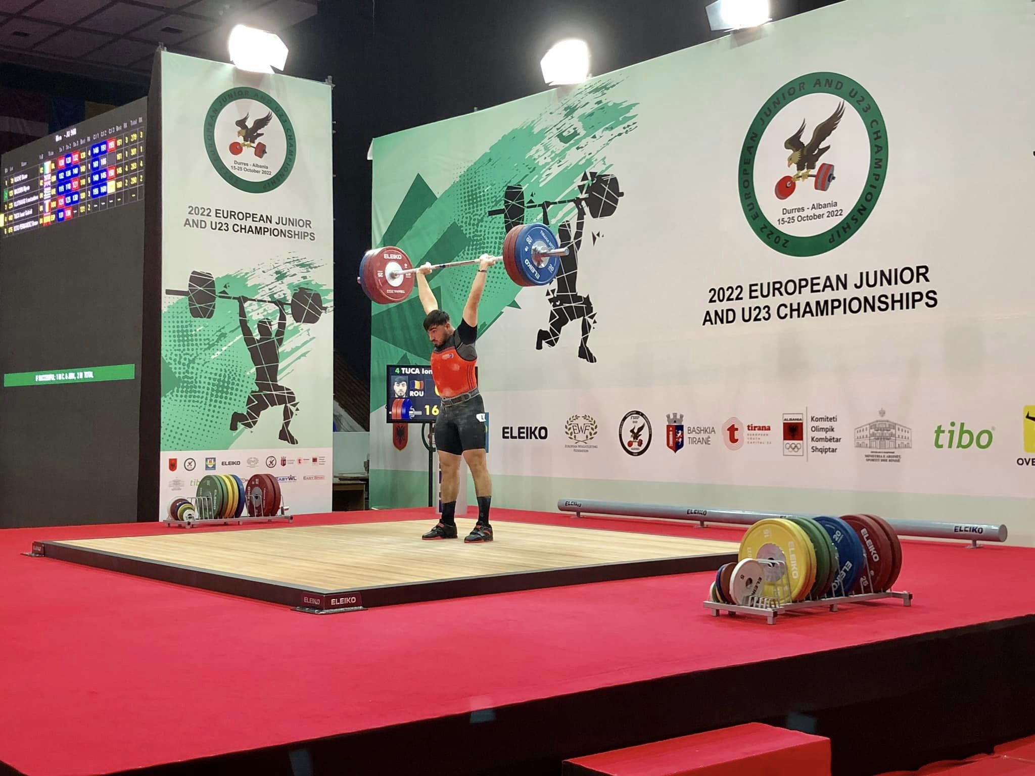 Sportivul din Ovidiu, Ionuț Țuca, clasat pe locul 8 la Campionatele Europene de haltere
