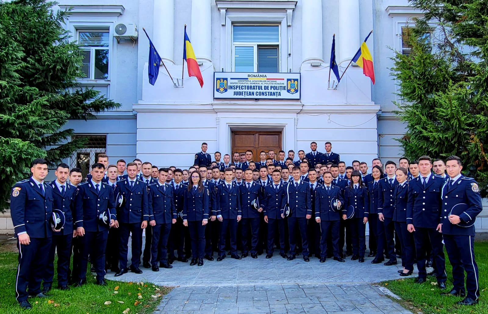 Forțe proaspete la IPJ Constanța: Peste 80 de agenți de poliție, din promoția nouă, și-au început activitatea