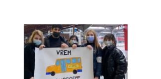 Transport elevi - protest 2021 Asociația Elevilor Constanța
