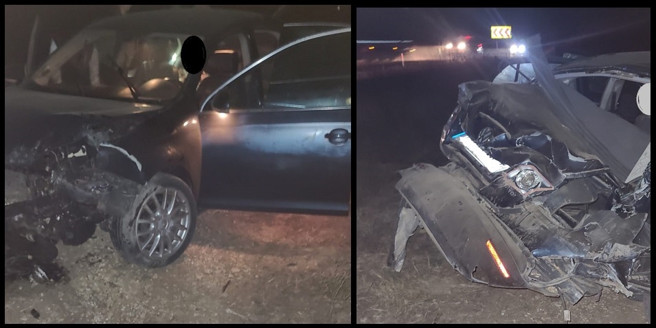 OFICIAL, despre accident produs între Satu Nou și Mircea Vodă: Condus de un tânăr de 19 ani, autoturismul s-a ROSTOGOLIT de mai multe ori pe câmp