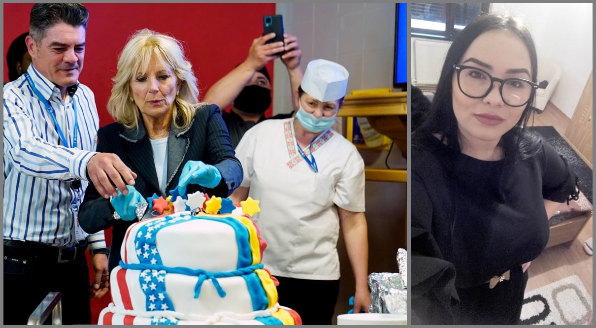 Ea este cofetăreasa din județul Constanța care a făcut tortul impresionant pentru Jill Biden, Prima Doamnă a Statelor Unite ale Americii