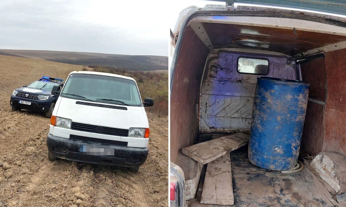 Bărbat de 36 de ani, prins la Oltina cu 180 de litri de motorină furată