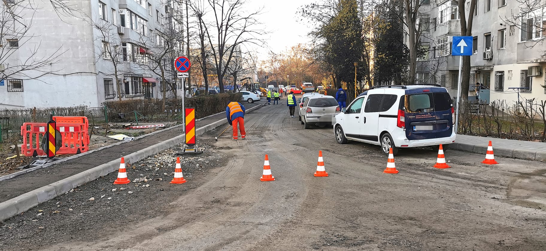 Constanța: Astăzi și mâine, traficul rutier va fi restricționat total pe strada Sergent Nicolae Grindeanu