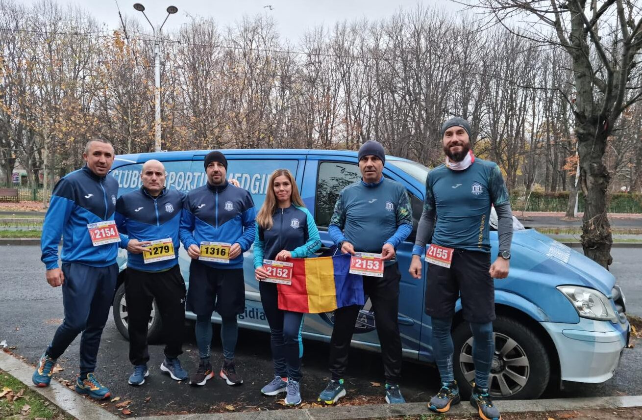 Mai mulți sportivi din cadrul CS Medgidia au participat la “Maratonul 1 Decembrie”