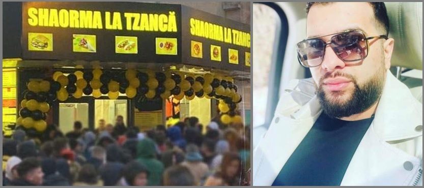 După modelul Dorian Popa, și Tzancă Uraganu a oferit shaorma GRATIS la deschiderea unui fast-food