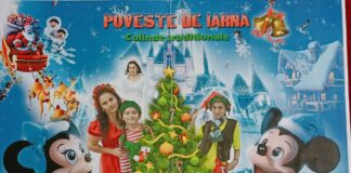 Spectacol și cadouri pentru toți copiii din comuna Lipnița oferite de Primăria comunei
