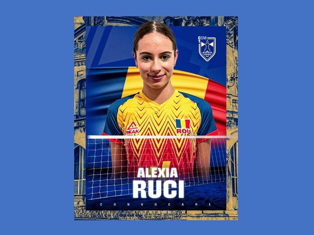 Alexia Ruci, în vârstă de nici 15 ani, legitimată la CSM Constanța face primul pas spre naționala de junioare U17 a României