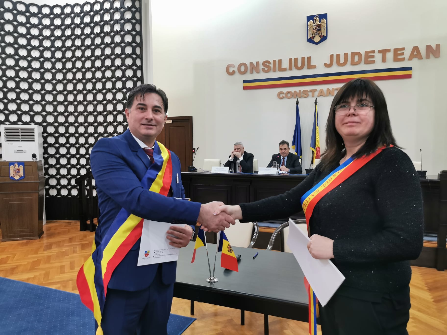 Comuna Fântânele a semnat un protocol de înfrățire cu localitatea Bălceana din Republica Moldova