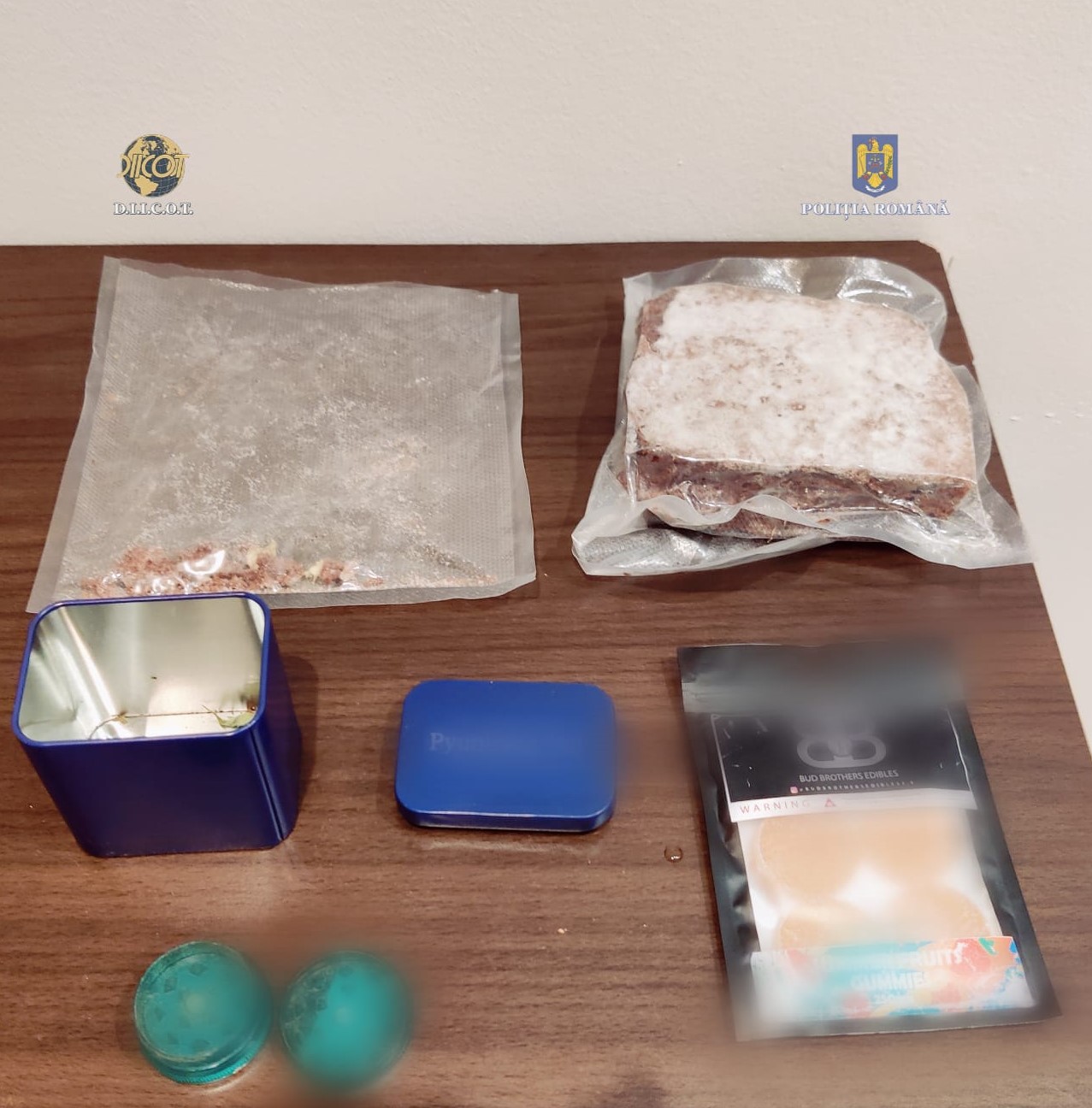 Un suspect a fost reținut de DIICOT, după ce a preparat o prăjitură care conținea canabis