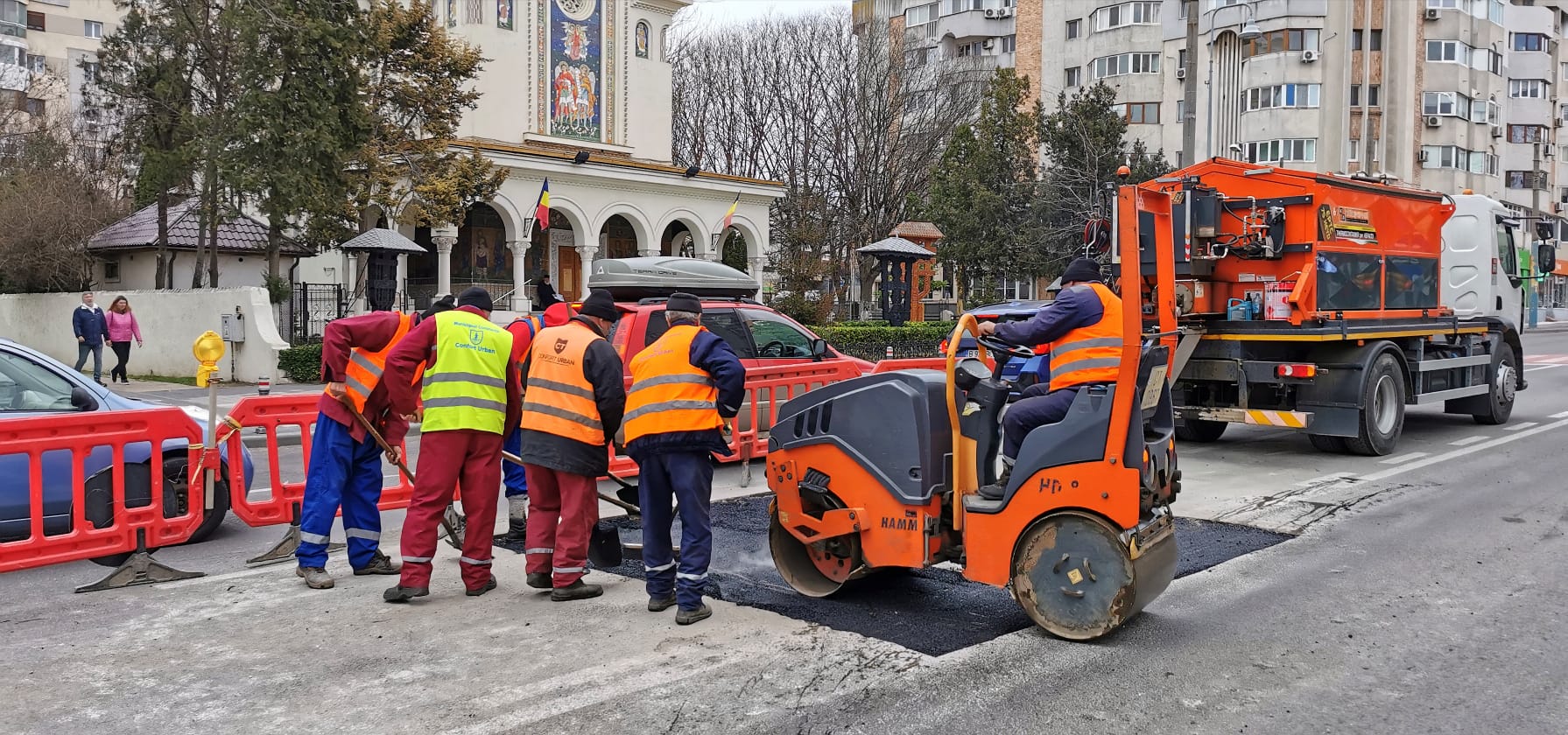 Utilaj ultramodern, de reparații ale carosabilului, pus în funcțiune de SC Confort Urban SRL