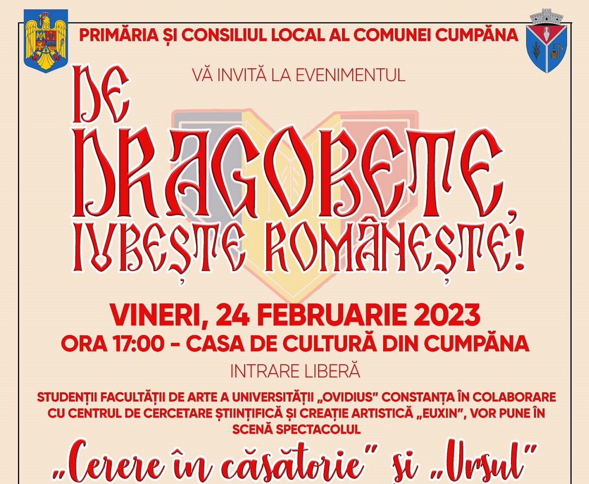Sărbătoarea de Dragobete, celebrată la Cumpăna