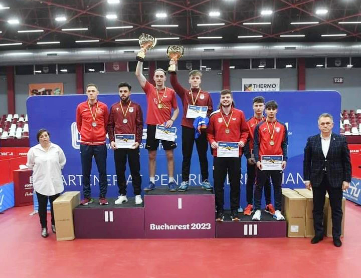 Frații Iulian și Cristian Chiriță de la CSM Constanța sunt noii campioni NAȚIONALI la dublu masculin la tenis de masă