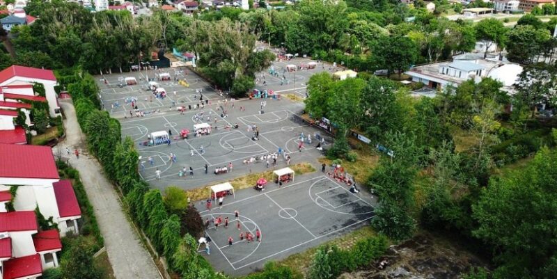 Sute de mici sportivi sunt așteptați la Costinești: Au loc competițiile de babybaschet, minibaschet și U12