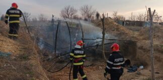 Incendiu la un grajd din județul Tulcea