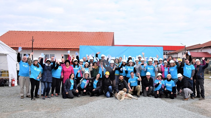 Habitat for Humanity România dezvoltă un nou proiect în Cumpăna: Șase locuințe vor fi ridicate în comună în doar o săptămână