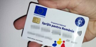 Card - Sprijin pentru România