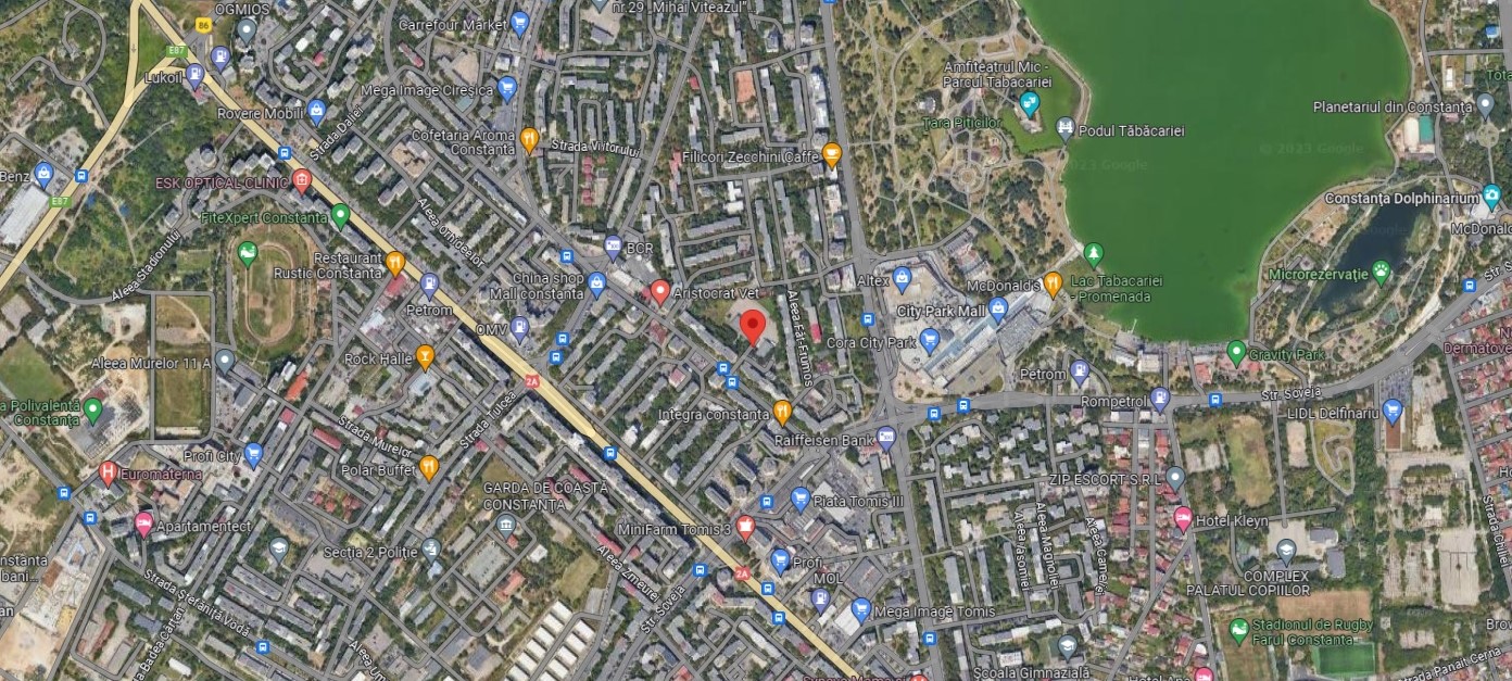 De la publicitate la imobiliare: O societate vrea să alipească trei terenuri din zona Tomis III