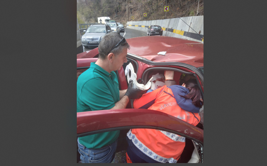 Salvator și în concediu: Un pompier din Constanța a sărit în ajutorul victimei unui grav accident