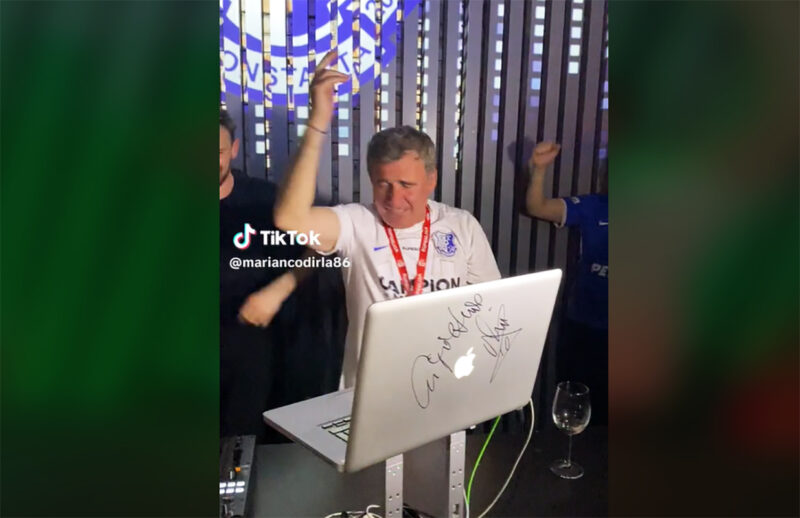 (VIDEO) Regele Hagi DANSEAZĂ de bucurie: Cum a fost surprins managerul Farului imediat după victoria de aseară