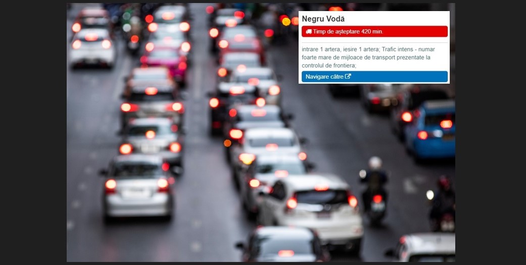 Aglomerație la frontierele Vama Veche și Negru Vodă: Șoferii au de așteptat ZECI de minute