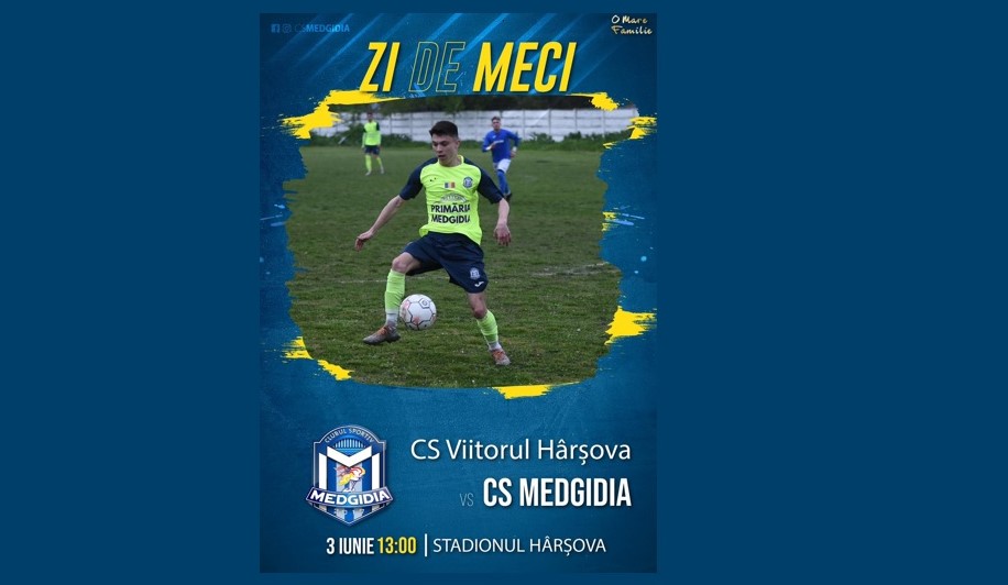 Fotbaliștii de la CS Medgidia joacă ultimul meci din campionat, în deplasare