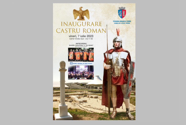 Primăria Ovidiu inaugurează Castrul Roman: Vezi programul complet al evenimentului