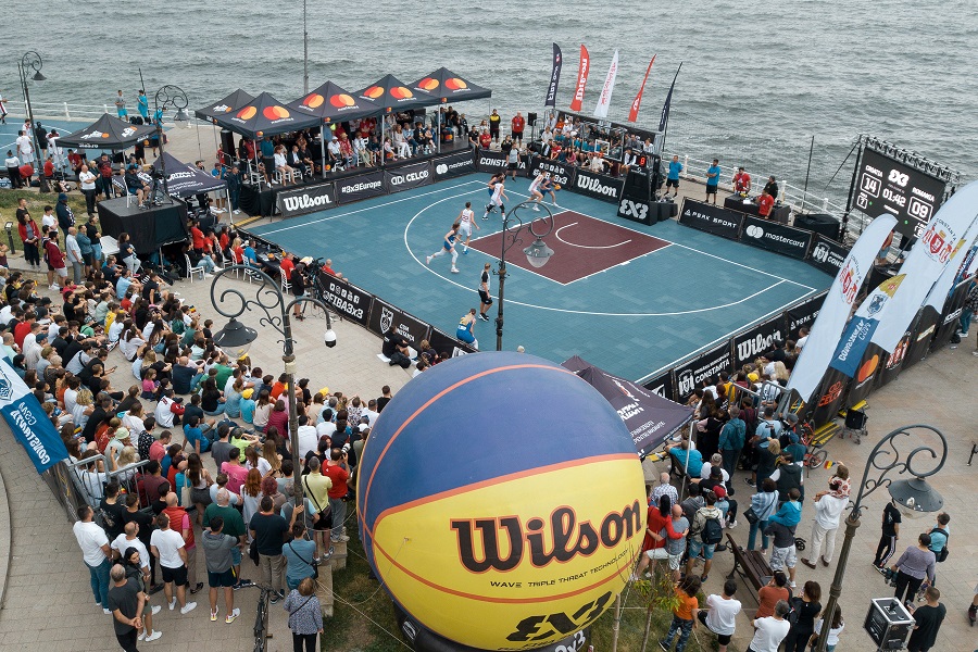 Sărbătoarea baschetul 3x3 la Constanța: Turneul de calificare la Campionatele Europene s-a disputat în weekend pe Faleza Cazino