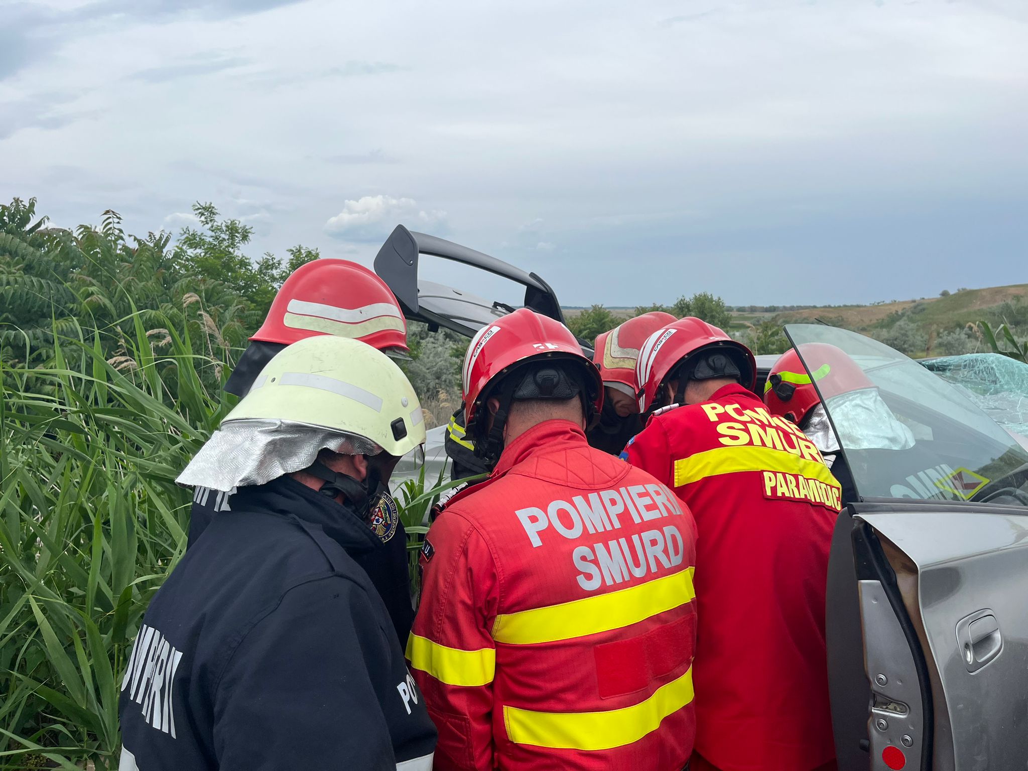 Accident grav pe DN 2A, aproape de Ovidiu, în zona Hanului Kartali