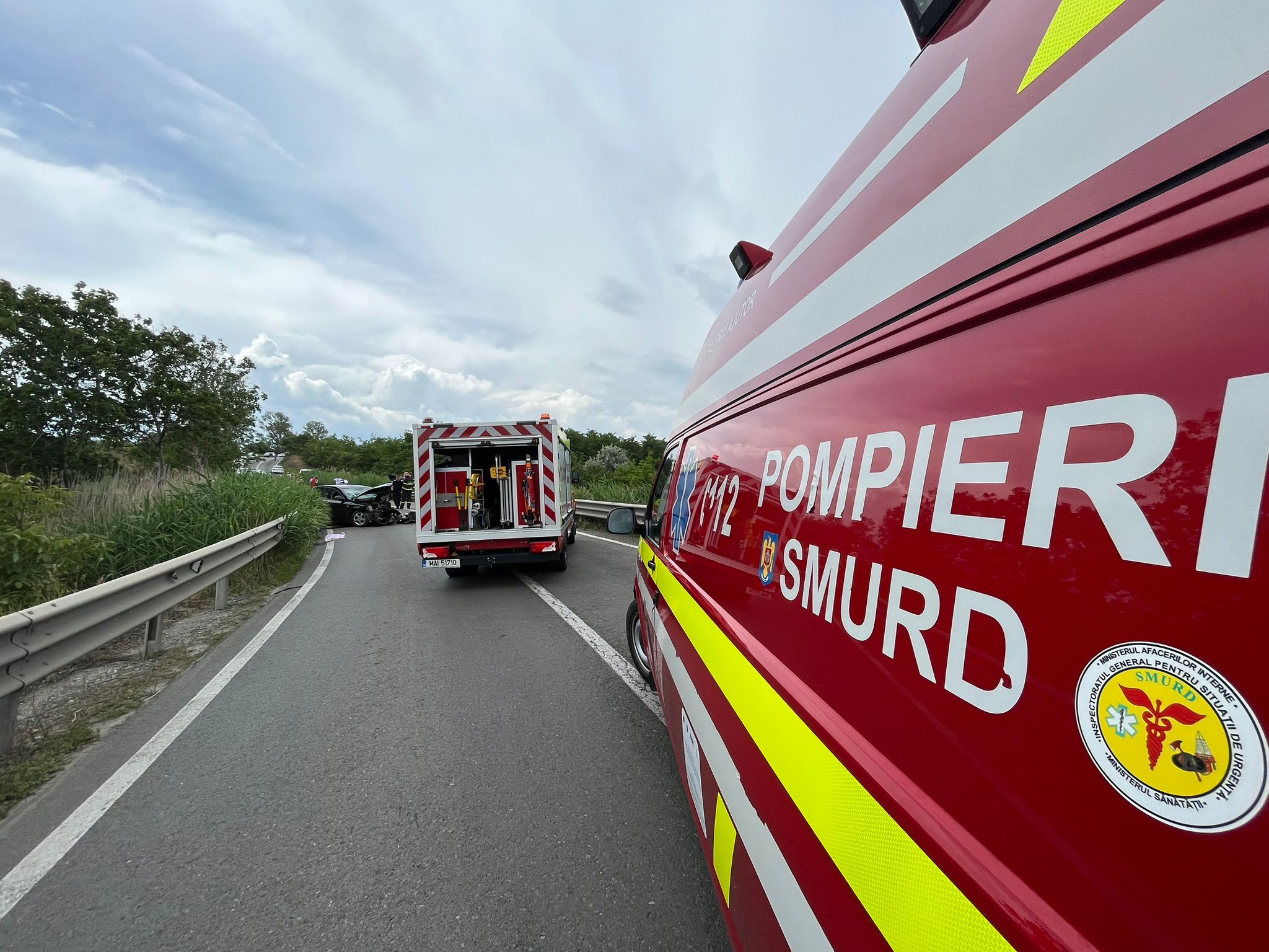 Accident rutier în apropiere de Agigea! O persoană a fost rănită