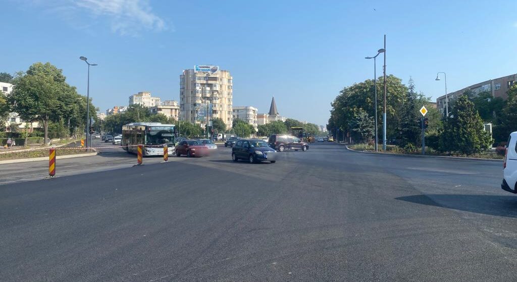 Restricțiile de circulație vor fi menținute pe bulevardul Lăpușneanu: Vezi când sunt gata lucrările de asfaltare