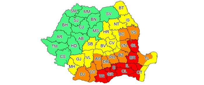 COD ROȘU de caniculă în județul Constanța: Temperaturile vor ajunge la peste 40 de grade Celsius