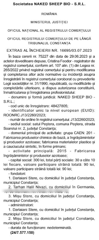 Naked Sheep Bio SRL