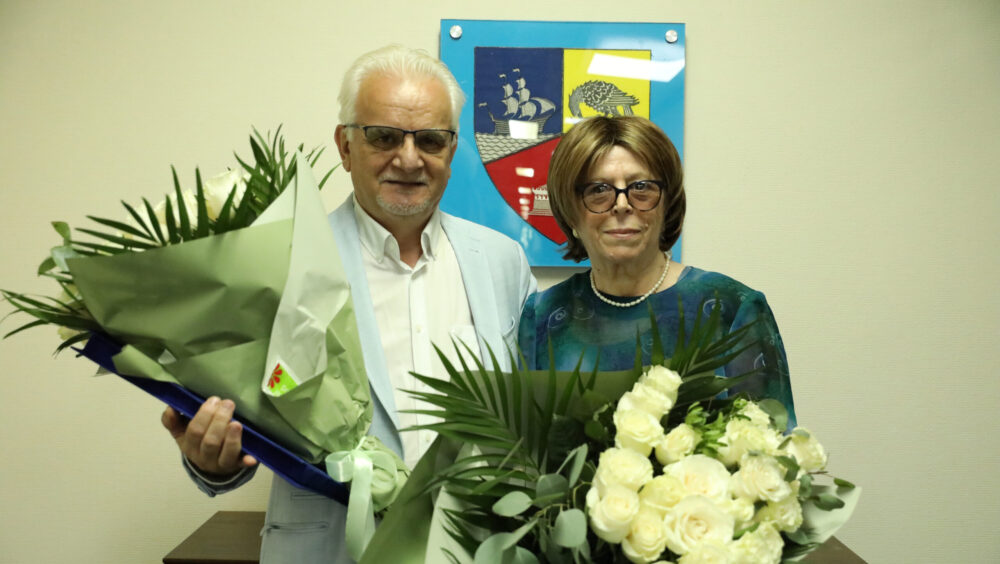 (FOTO) În slujba culturii constănțene: Vasile Gherghilescu și Maria Magiru au devenit cetățeni de onoare ai județului