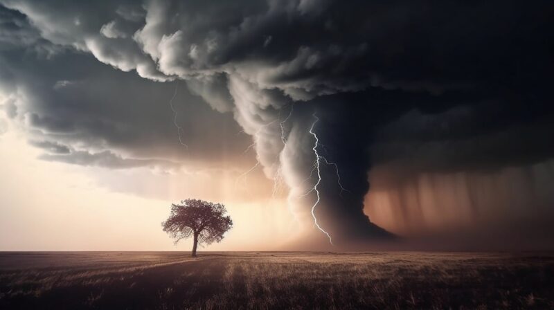 ALERTĂ de tornade în România: Vor avea loc rafale puternice de vânt și grindină mare