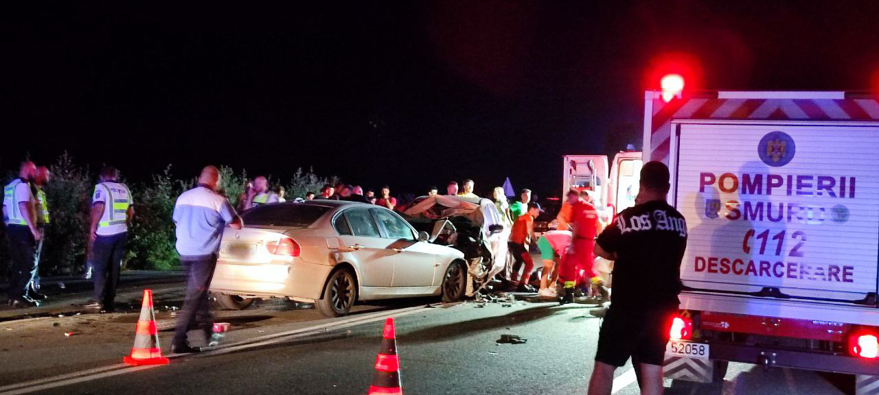 FOTO VIDEO Accident GROAZNIC între Lumina și Năvodari. Un tânăr a fost trimis în judecată după o coliziune mortală