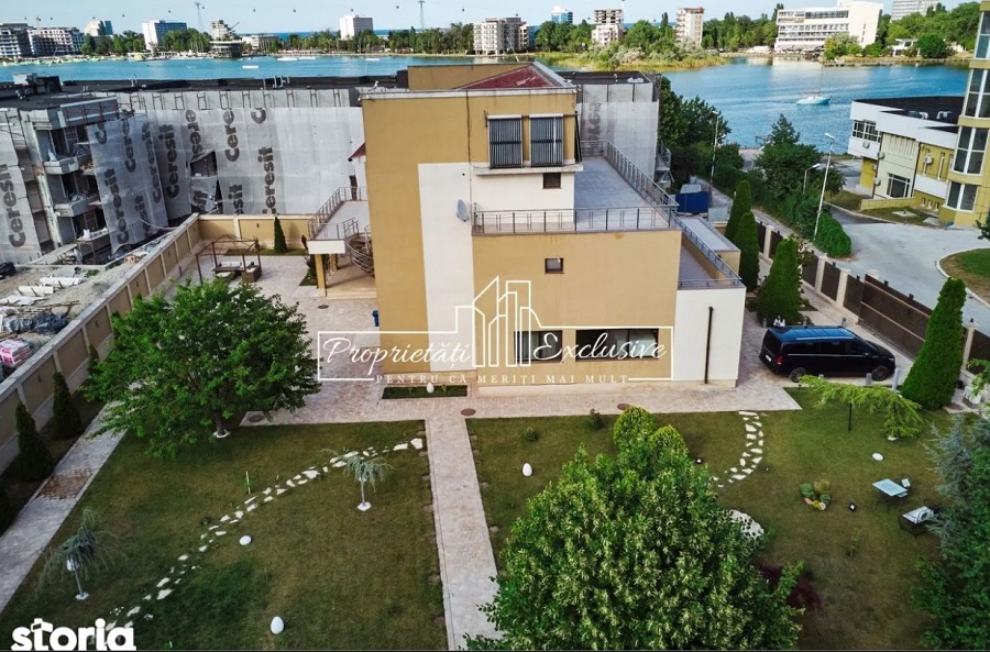 O vilă situată lângă sediul CERONAV, pe malul lacului Siutghiol, scoasă la vânzare pentru 1,5 milioane de euro