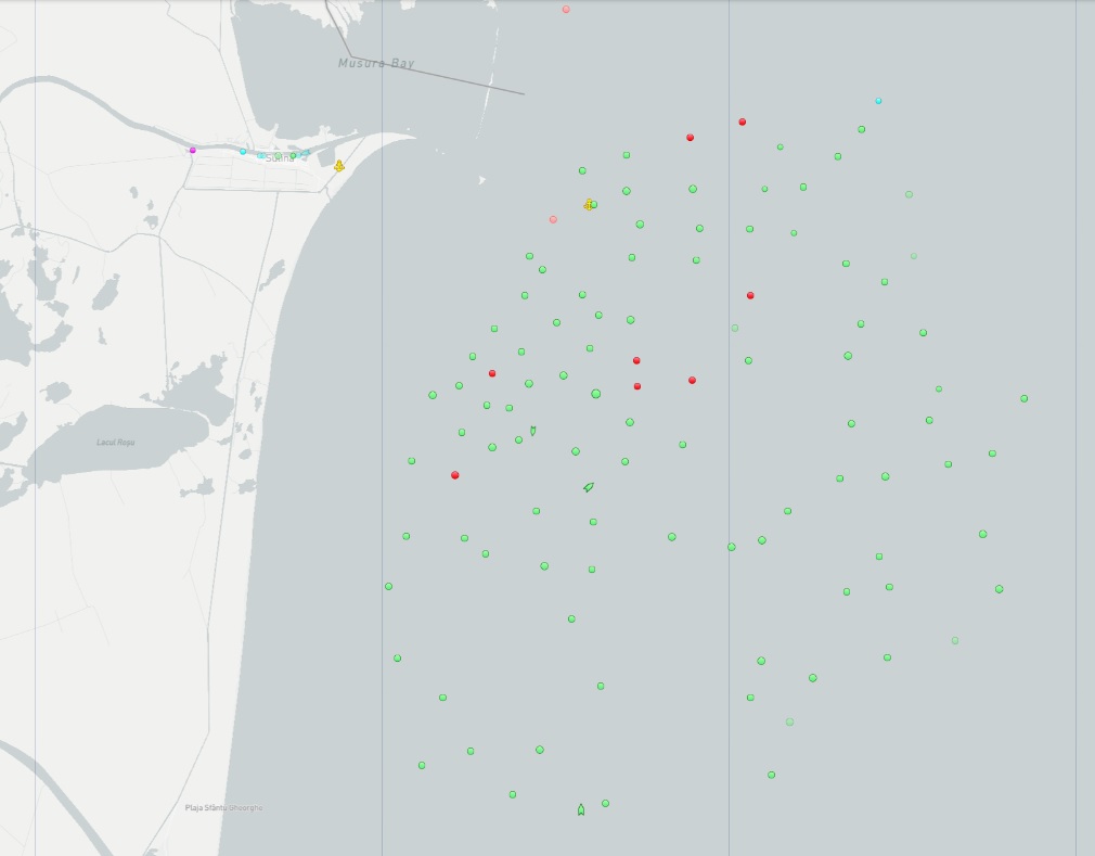 Zeci de nave, blocate pe Dunăre după atacurile cu drone rusești în porturile ucrainene 