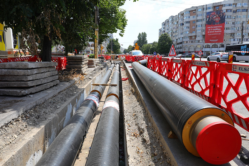 (FOTO) Ce spune Primăria despre șantierele din Constanța: Când vom scăpa de lucrările la rețelele termice