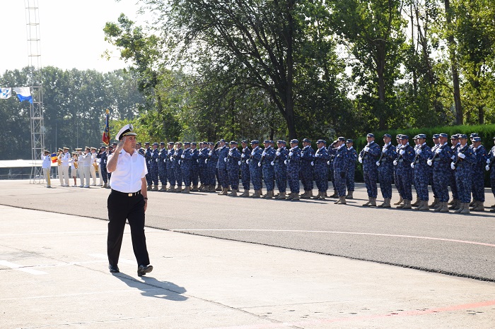 Preluarea comenzii la Flotila Fluvială „Mihail Kogălniceanu”