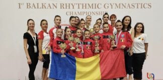 Sportivele de la Cumpăna, la Campionatele Balcanice de Gimnastică Ritmică