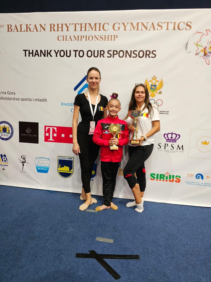 Sportivele de la Cumpăna, la Campionatele Balcanice de Gimnastică Ritmică