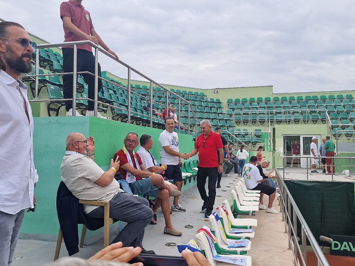 Tatăl Simonei Halep, prezent la Cupa Davis 