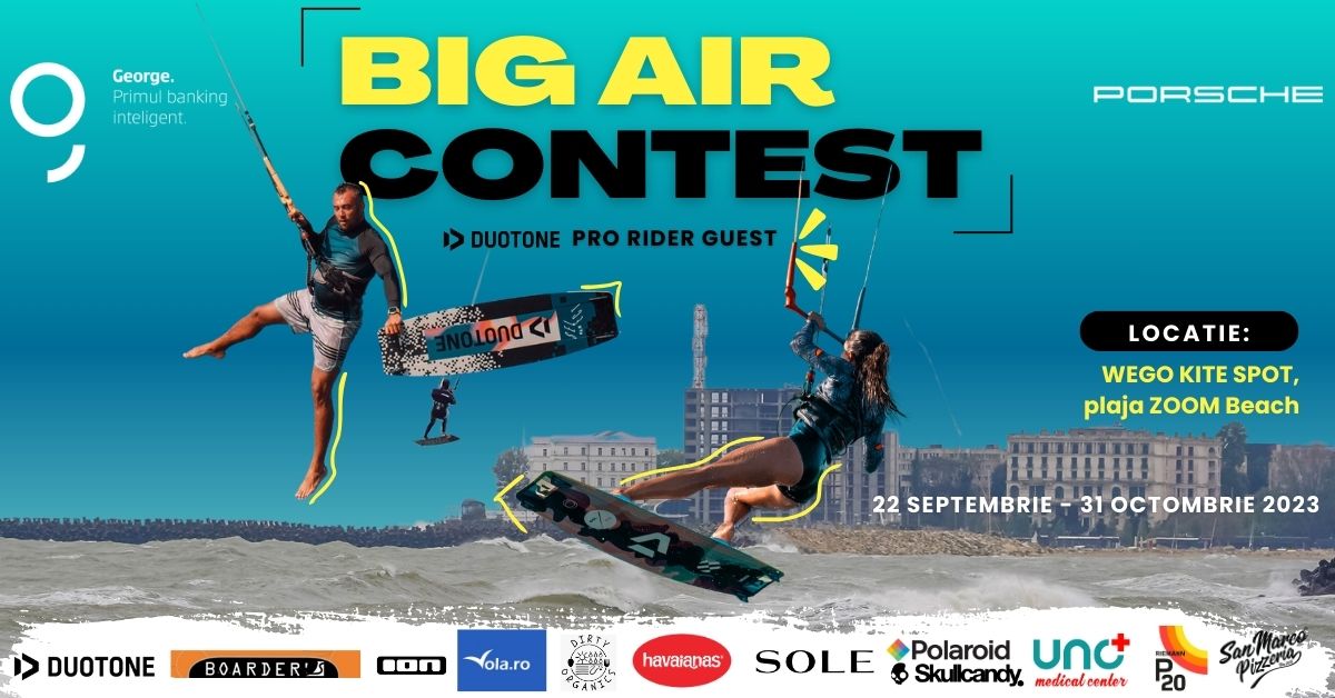 (VIDEO) Cei mai cunoscuți kiteri din lume participă la concursul organizat de WEGO Kitesurfing pe plaja Zoom Beach
