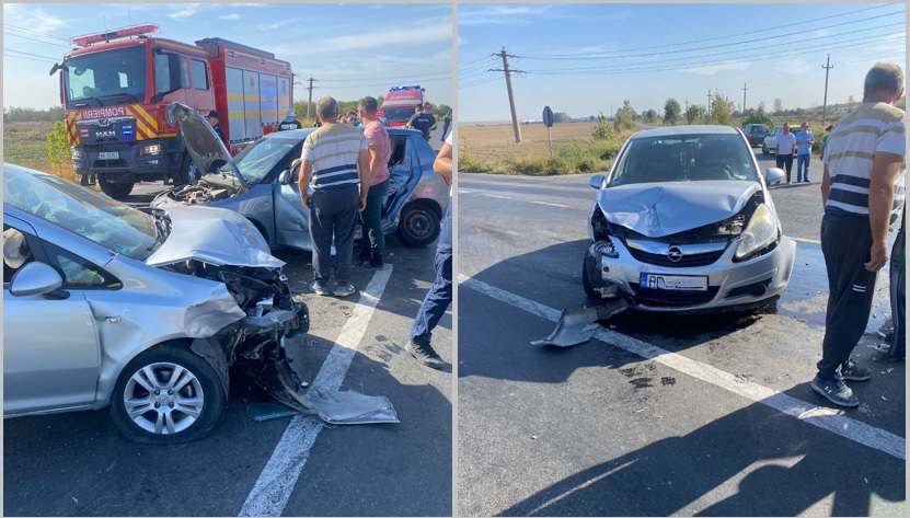 Patru persoane au fost rănite într-un accident produs în zona IAS-ului din Hârșova, pe DN 2A