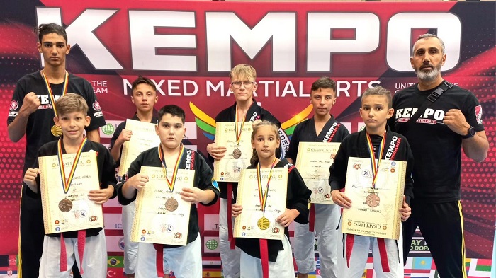 Sportivii CS Medgidia au obținut șase medalii la Campionatul Național de Grappling. Eric Crînguș a luat un nou AUR