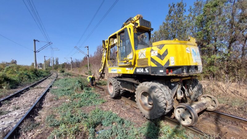 ATENȚIE! Încep lucrările de reparații la calea ferată Palas-Portul Constanța și Palas-Agigea Nord