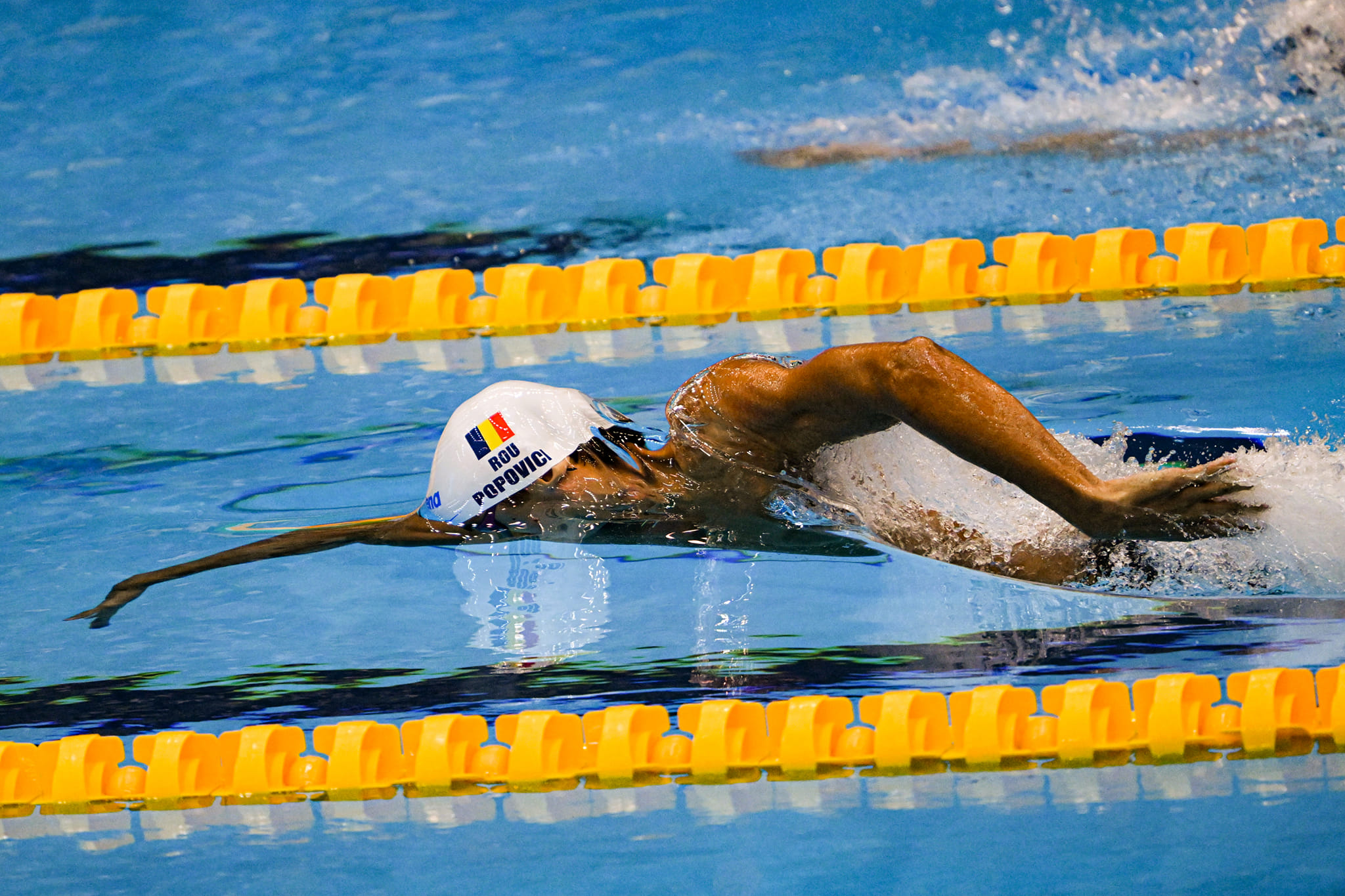 David Popovici, AUR în proba de 100 m liber la Campionatul Național de la Otopeni