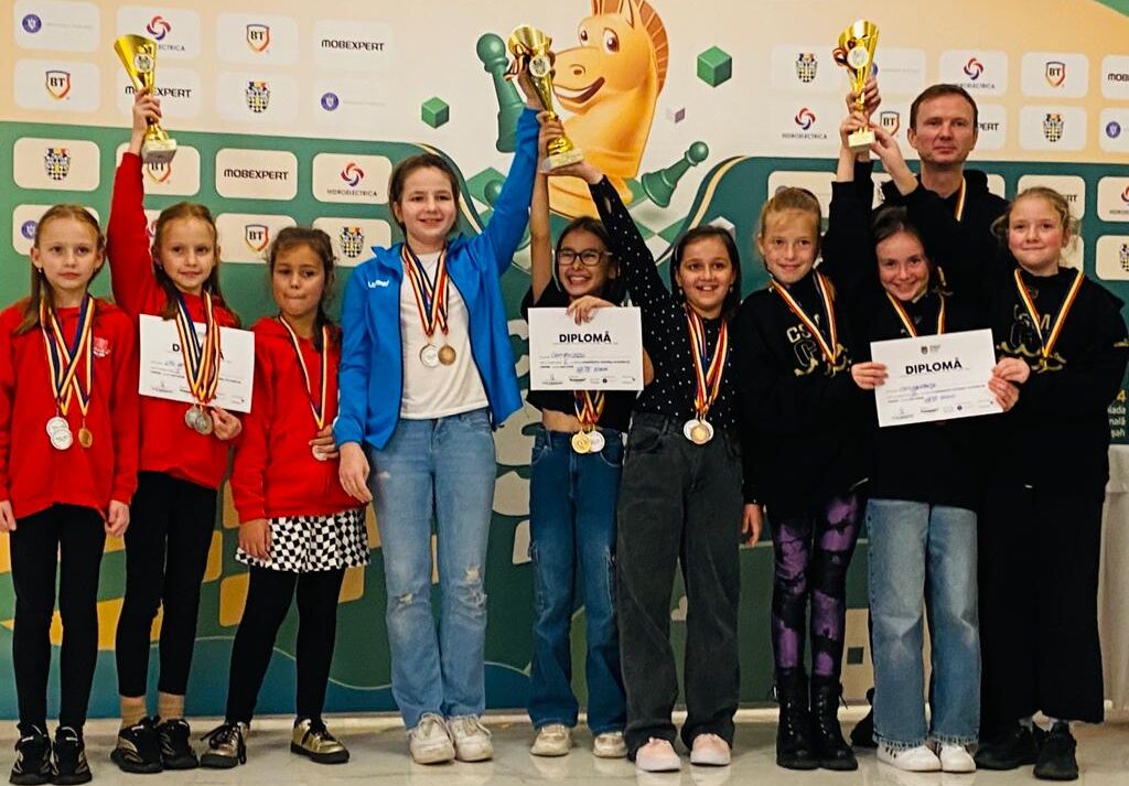 Micii șahiști ai CSM Constanța au urcat pe podimul Campionatului Național pe Echipe de Juniori de la Sebeș
