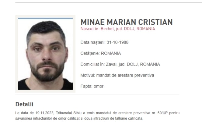 Unul dintre suspecții pentru asasinarea omului de afaceri Adrian Keiner va fi predat României