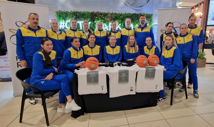 (FOTO/VIDEO) Echipa națională feminină de baschet a României îi așteaptă pe constănțeni să o susțină la primele două meciuri din campania de calificare EuroBasket 2025